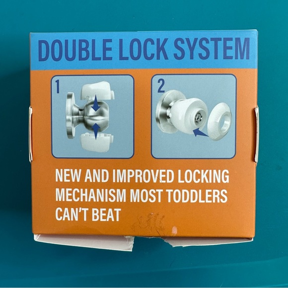 Wappa Baby Door Knob Covers in White - Set of 2 - Picture 10 of 11